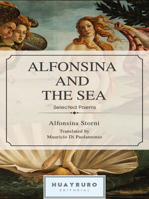 cover image of Alfonsina and the Sea